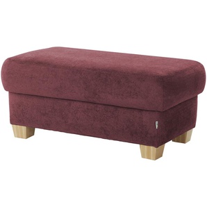 smart Hocker  Valencia ¦ rot ¦ Maße (cm): B: 100 H: 45 T: 60