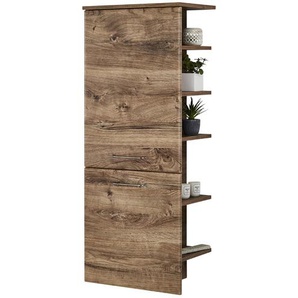 smart Midischrank - holzfarben - Materialmix - 50 cm - 123 cm - 33 cm | Möbel Kraft