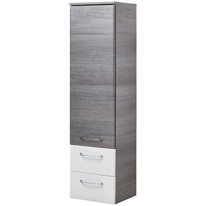 smart Midischrank  Onda ¦ grau ¦ Maße (cm): B: 35 H: 136,1 T: 33