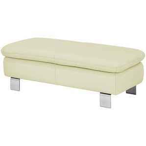 smart Polsterhocker  Fiodora ¦ beige ¦ Maße (cm): B: 121 H: 43 T: 61