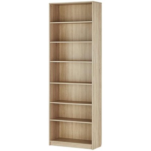 smart Regal - holzfarben - Materialmix - 80 cm - 236 cm - 34 cm | Möbel Kraft