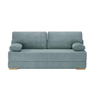 smart Schlafsofa  Toni ¦ blau ¦ Maße (cm): B: 202 H: 95 T: 98