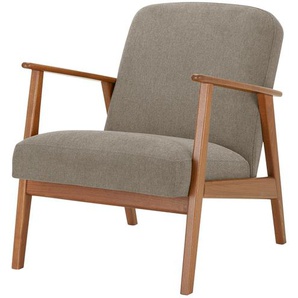 smart Sessel - braun - Materialmix - 64 cm - 76 cm - 83 cm | Möbel Kraft