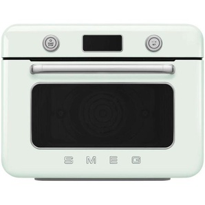 Smeg Minibackofen 50´s Style, Pastellgrün, Metall, 50x40x51 cm, Timer, akustisches Signal Ein-/Aus, Display, elektronischer Innenbeleuchtung, elektronische Temperaturregelung, Wassertank abnehmbar, Küchengeräte, Sonstige Küchengeräte