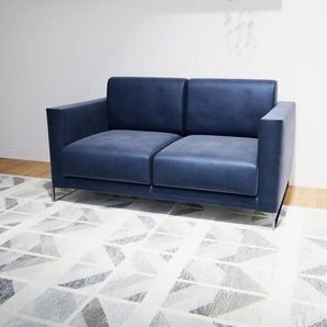 Sofa 2-Sitzer Samt Ultramarinblau Samt - Elegantes, gemütliches 2-Sitzer Sofa: Hochwertige Qualität, einzigartiges Design - 144 x 75 x 98 cm, konfigurierbar