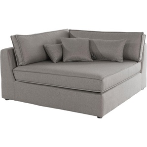 Sofa-Eckelement RAUM.ID Enid Polsterelemente Gr. Struktur fein, Eckelement rechts, beige (natur) Teil eines Modulsofas, fester Sitzkomfort, auch in Breitcord