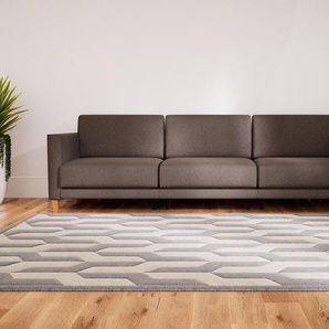 Sofa Graubraun - Moderne Designer-Couch: Hochwertige Qualität, einzigartiges Design - 264 x 75 x 98 cm, Komplett anpassbar