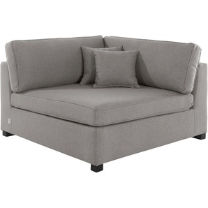 Sofa GUIDO MARIA KRETSCHMER HOME & LIVING Skara XXL Sofas Gr. B/H/T: 130cm x 86cm x 130cm, Struktur fein, Federkernpolsterung, links, beige (greige) Sofa-Element Eckelement zur individuellen Polstergarnitur-Gestaltung