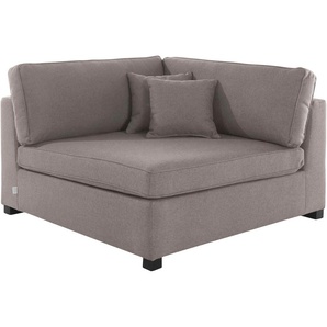 Sofa GUIDO MARIA KRETSCHMER HOME & LIVING Skara XXL Sofas Gr. B/H/T: 130cm x 86cm x 130cm, Struktur fein, Federkernpolsterung, links, grau Sofa-Element Eckelement zur individuellen Polstergarnitur-Gestaltung