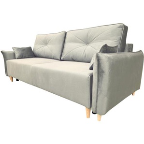 Sofa 3-Sitzer mit Schlaffunktion MONACO II beige Monolith 04