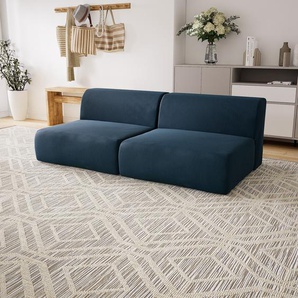 Sofa Ozeanblau - Moderne Designer-Couch: Hochwertige Qualität, einzigartiges Design - 202 x 72 x 107 cm, Komplett anpassbar