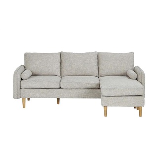 Sofa  Quinn ¦ grau ¦ Maße (cm): H: 83