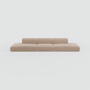 Sofa Taupebeige - Moderne Designer-Couch: Hochwertige Qualität, einzigartiges Design - 422 x 72 x 107 cm, Komplett anpassbar