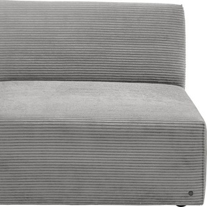 Sofaelement TOM TAILOR HOME Elements Polsterelemente Gr. Cord TRI, grau (greige tri 19) Sofa-Element