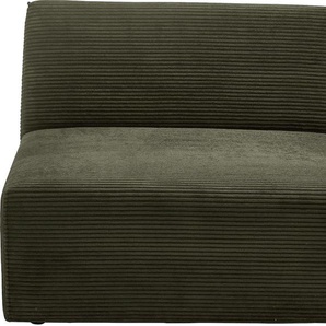 Sofaelement TOM TAILOR HOME Elements Polsterelemente Gr. Cord TRI, grün (turtle tri 333) Sofa-Element