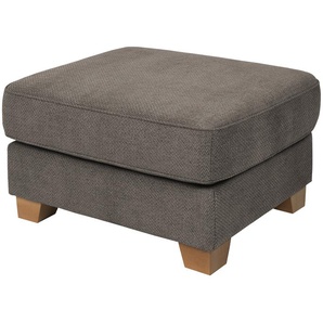 SOHO Hocker  Franka ¦ braun ¦ Maße (cm): B: 75 H: 42 T: 62