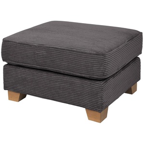 SOHO Hocker  Franka ¦ grau ¦ Maße (cm): B: 75 H: 42 T: 62