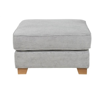 SOHO Hocker  Franka ¦ grau ¦ Maße (cm): B: 75 H: 42 T: 62