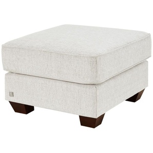 SOHO Hocker  Franka ¦ weiß ¦ Maße (cm): B: 75 H: 42 T: 62