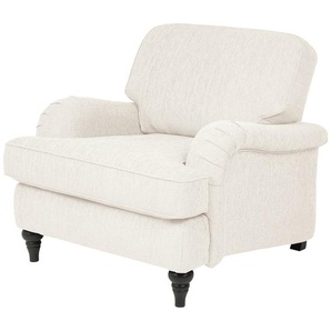 SOHO Sessel  Birmingham ¦ beige ¦ Maße (cm): B: 89 H: 85 T: 100