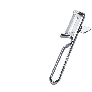 Gefu Sparschäler SWING - silber - Edelstahl - 3,8 cm - 0,6 cm | Möbel Kraft