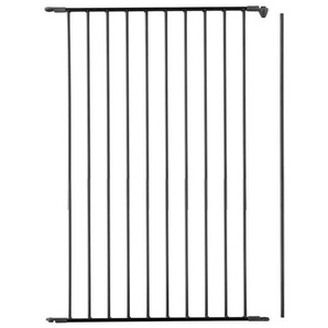 SPD Pet Section Large Extra Tall Dog Gate Black