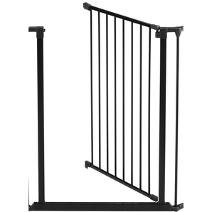 SPD Pet Section with Door Extra Tall Dog Gate Black DEMO