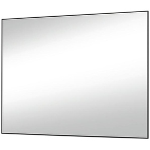 Spiegel 96 x 77 cm - grau - Glas, Aluminium, Holzwerkstoff - 96 cm - 77 cm - 3 cm | Möbel Kraft