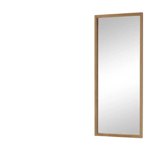 Spiegel - holzfarben - Glas , Aluminium, Holz - 50 cm - 120 cm - 2 cm | Möbel Kraft