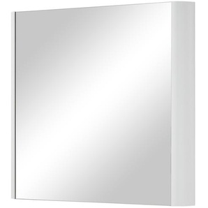 Spiegel 65 x 56 cm Juno ¦ silber ¦ Glas, Aluminium, Holzwerkstoff ¦ Maße (cm): B: 65 H: 56 T: 6