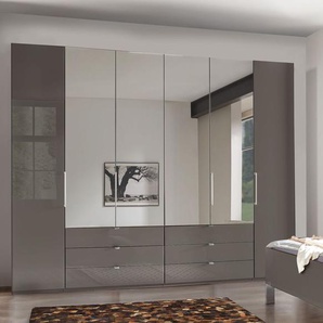 Spiegel-Kleiderschrank Harrow, taupe