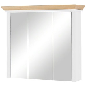 Spiegelschrank, 3-türig Valparaiso | weiß | 83 cm | 75 cm | 25 cm |