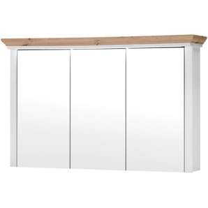 Spiegelschrank 3-türig Valparaiso | weiß | 116 cm | 74 cm | 25 cm |