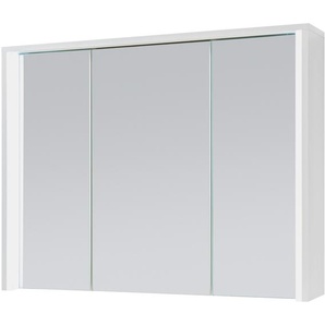 Spiegelschrank - weiß - Materialmix - 86 cm - 68 cm - 17,5 cm | Möbel Kraft