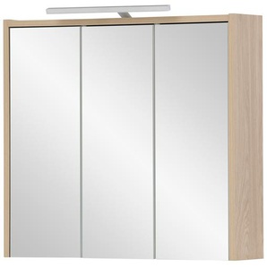 Spiegelschrank Enns | holzfarben | 65 cm | 64 cm | 16 cm |