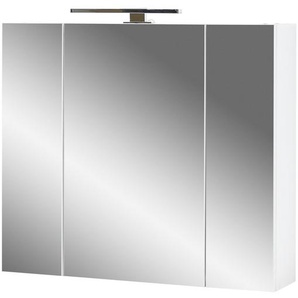 Spiegelschrank Ischgl | weiß | 76 cm | 71 cm | 18 cm |