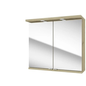 Spiegelschrank Nusa | holzfarben | 80 cm | 73 cm | 31 cm |