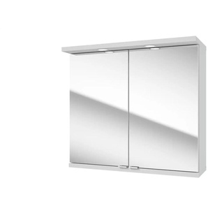 Spiegelschrank Nusa | weiß | 80 cm | 73 cm | 31 cm |