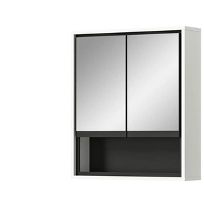 Spiegelschrank - weiß - Materialmix - 60 cm - 69 cm | Möbel Kraft