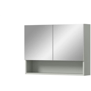 Spiegelschrank Caputher See - weiß - Materialmix - 74 cm - 55 cm | Möbel Kraft