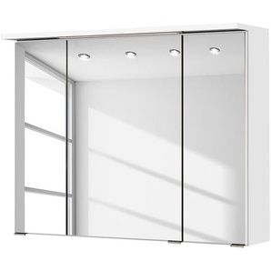 Spiegelschrank II 80cm Weiß