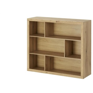 Spielregal - holzfarben - Materialmix - 137 cm - 118 cm - 42 cm | Möbel Kraft