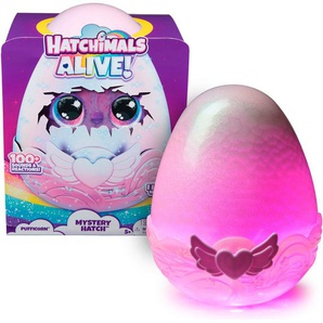 Spin Master Spielfigur Hatchimals Alive Mystery Ei Pufficorn, mit Licht und Sound