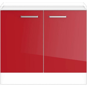 Küchenschränke in Rot Preisvergleich 24 Moebel 