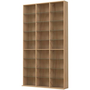 Standregal - holzfarben - Materialmix - 102 cm - 181,1 cm | Möbel Kraft