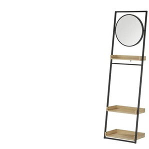 Garderobe - holzfarben - Materialmix - 52 cm - 180 cm - 30,5 cm | Möbel Kraft