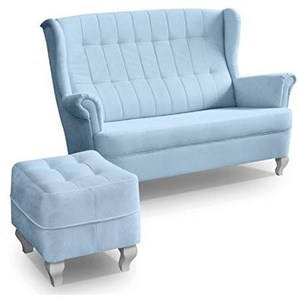 Stanford Sofa + hoker Blau