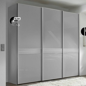 STAUD Schwebetürenschrank Sinfonie Plus, edles Design in hochwertiger Qualität, Made in Germany Mittelband in Mattglas und vier verschiedenen Ausstattungsvarianten