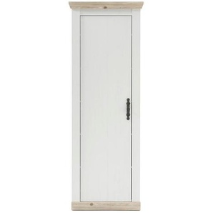 Stauraumschrank - weiß - Materialmix - 73 cm - 201 cm | Möbel Kraft