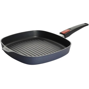 WOLL Steakpfanne viereckig Diamond Lite ¦ schwarz ¦ Aluminium-Guss ¦ Maße (cm): B: 28 H: 4